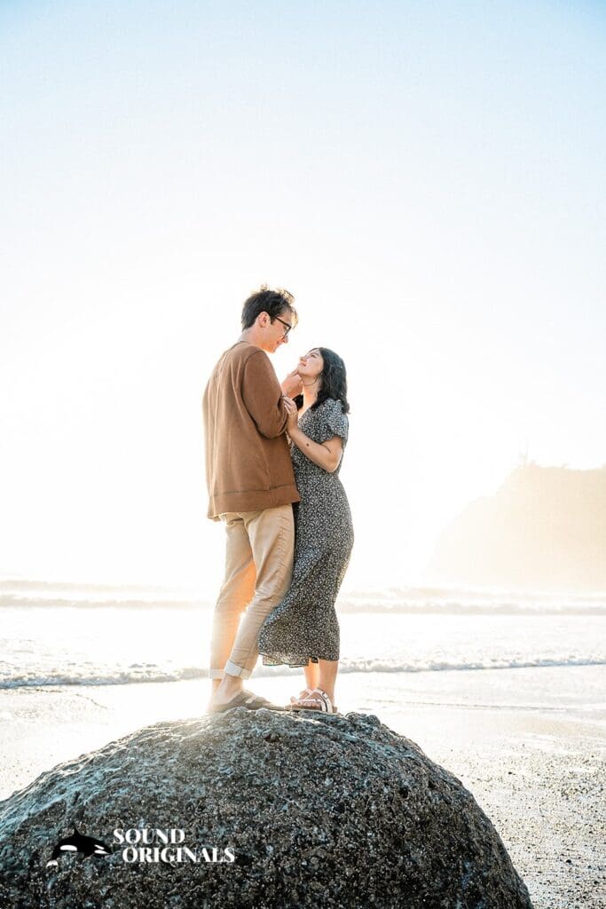 Ruby Beach Engagement // Reeghan & Cameron -