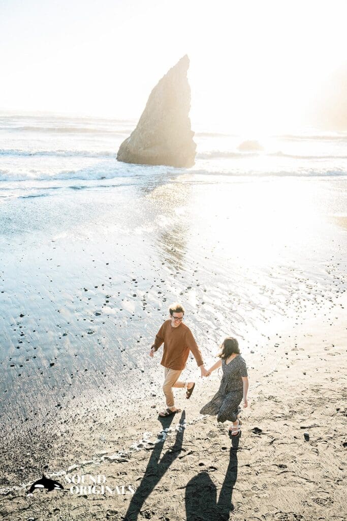 Ruby Beach Engagement // Reeghan & Cameron -
