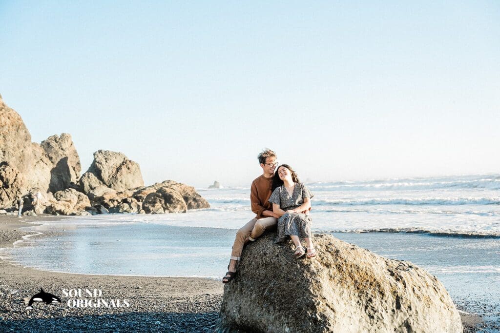 Ruby Beach Engagement // Reeghan & Cameron -