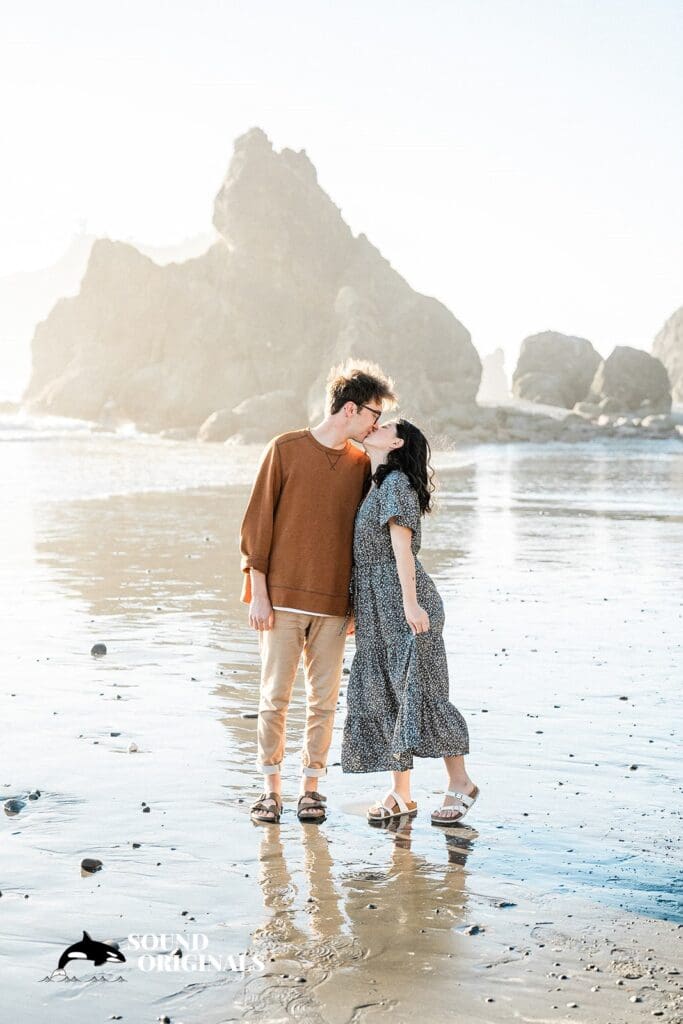 Ruby Beach Engagement // Reeghan & Cameron -