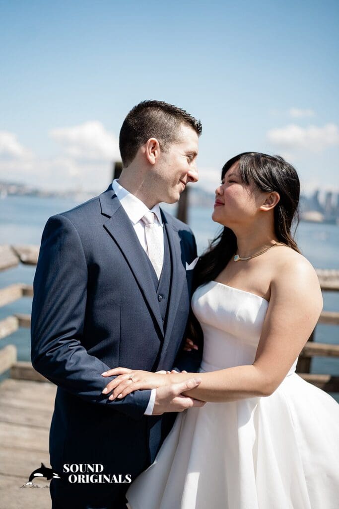 Salty's at Alki Wedding // Risa + Dave -