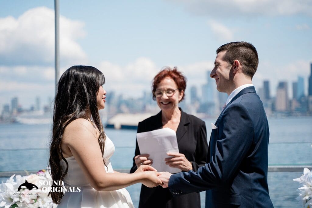 Salty's at Alki Wedding // Risa + Dave -