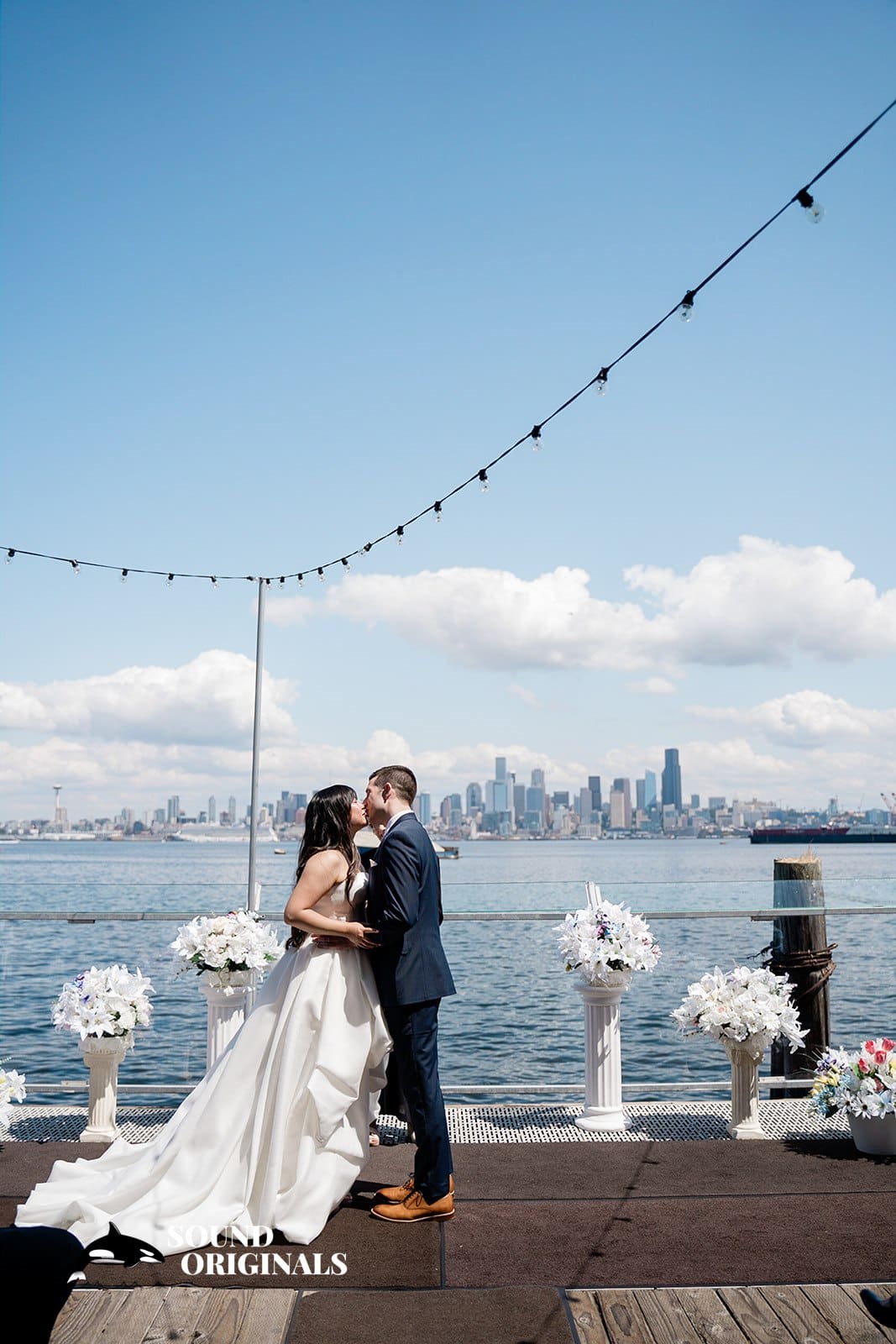 Salty's at Alki Wedding // Risa + Dave -