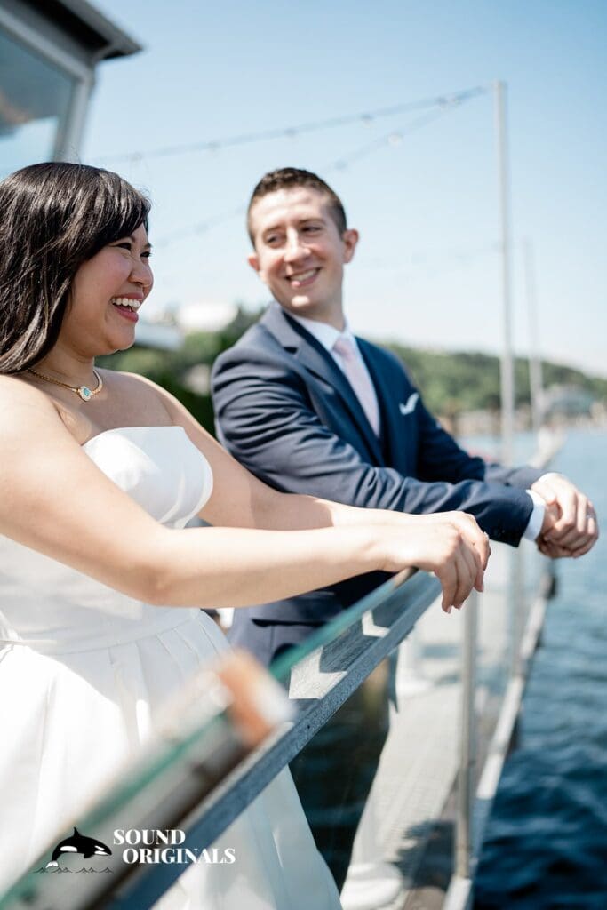 Salty's at Alki Wedding // Risa + Dave -