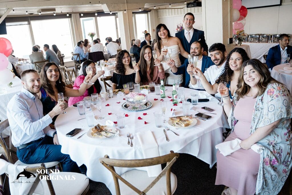 Salty's at Alki Wedding // Risa + Dave -