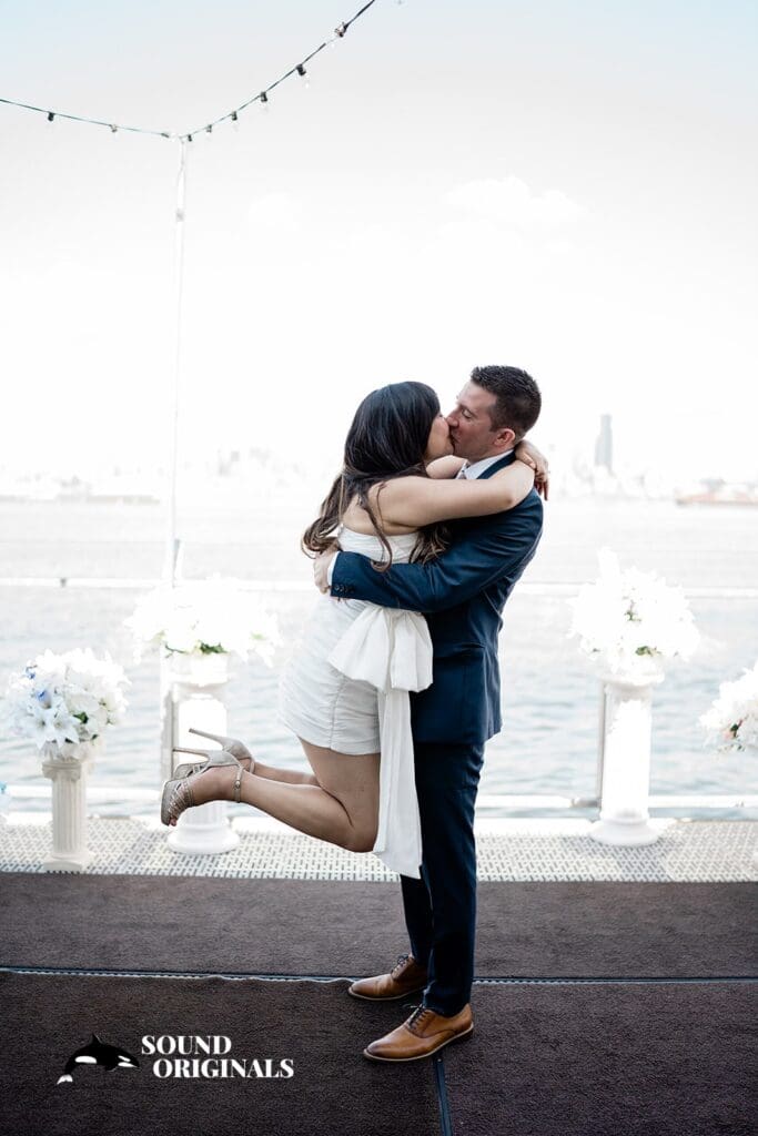 Salty's at Alki Wedding // Risa + Dave -