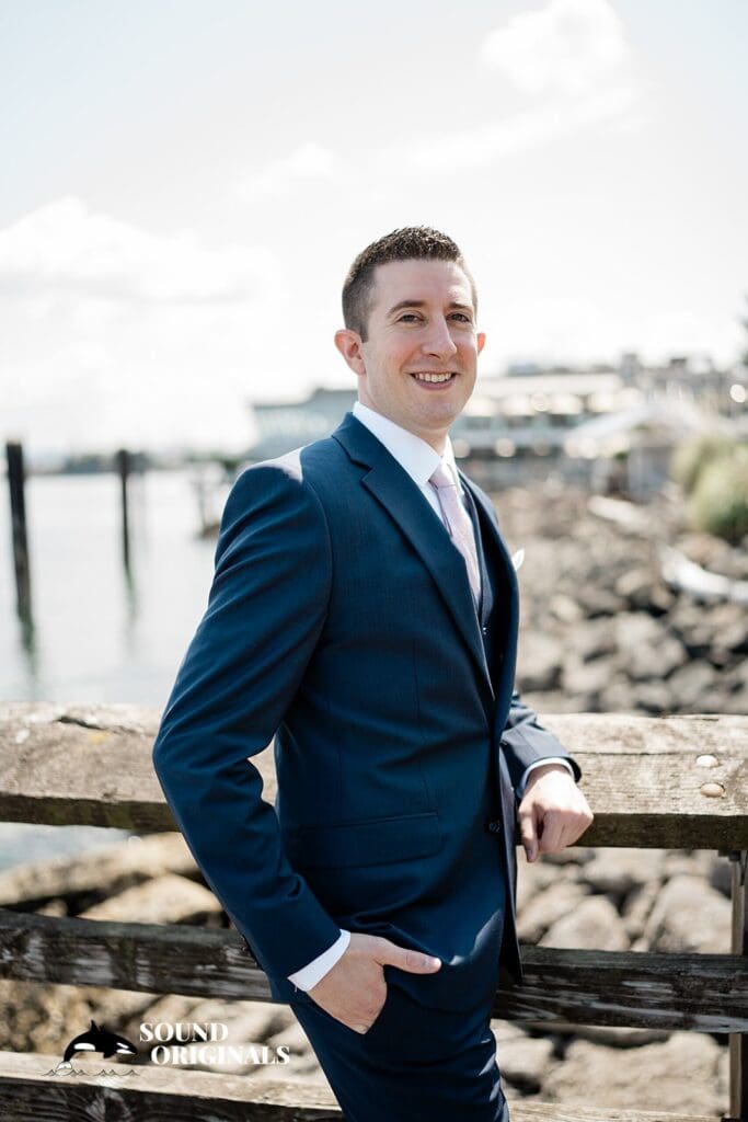 Salty's at Alki Wedding // Risa + Dave -