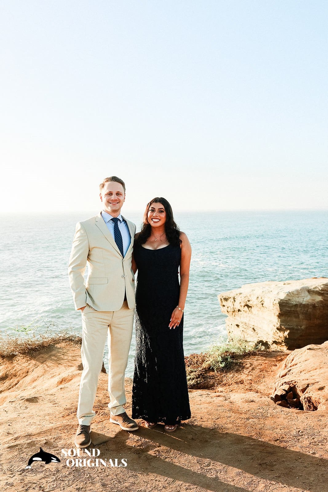 Sunset Cliffs Engagement // Linsey + Zachary