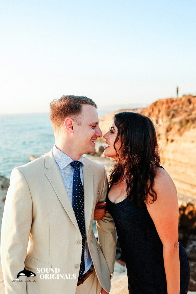 Linsey + Zachary Sunset Cliffs Engagement // Linsey + Zachary -