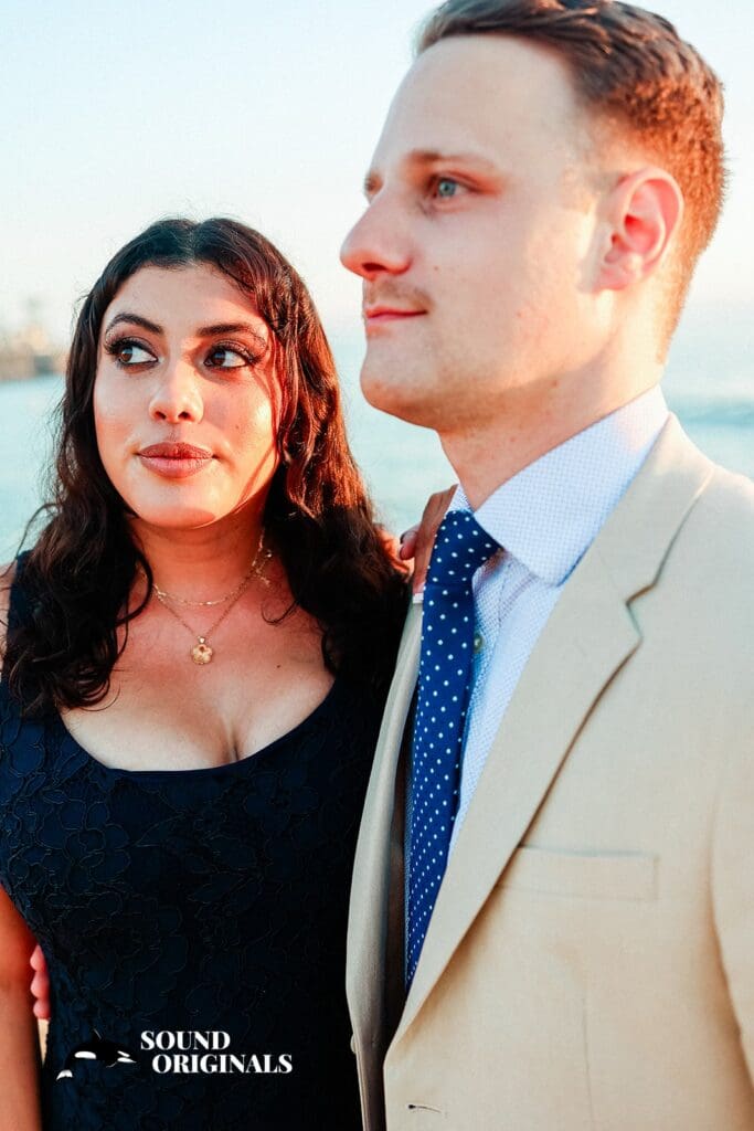 Linsey + Zachary Sunset Cliffs Engagement // Linsey + Zachary -