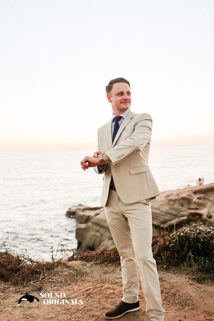 Linsey + Zachary Sunset Cliffs Engagement // Linsey + Zachary -