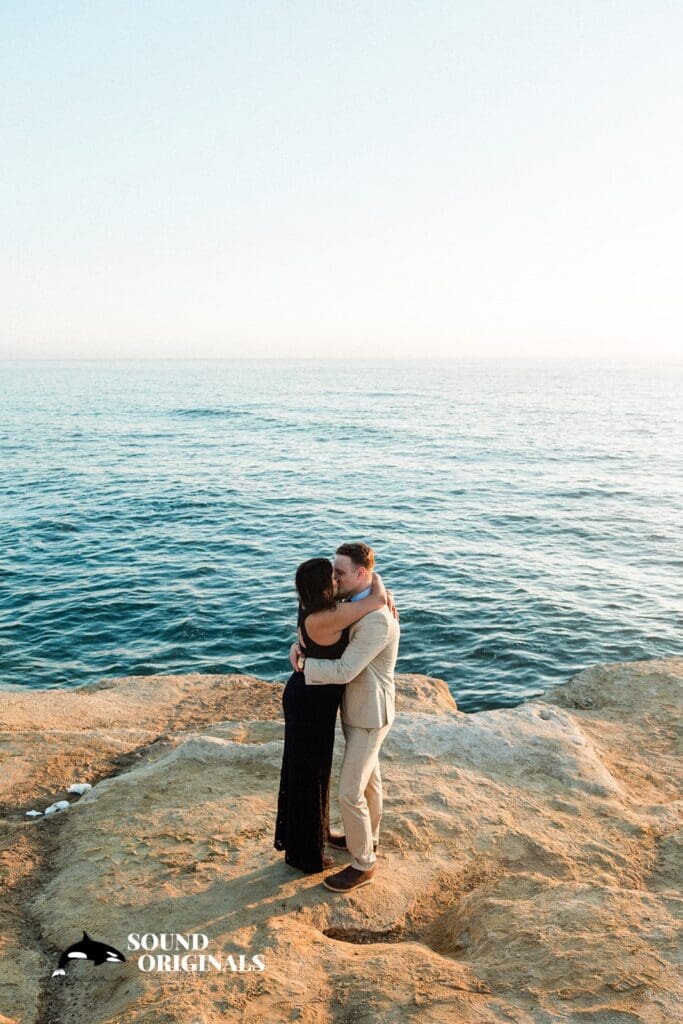 Linsey + Zachary Sunset Cliffs Engagement // Linsey + Zachary -