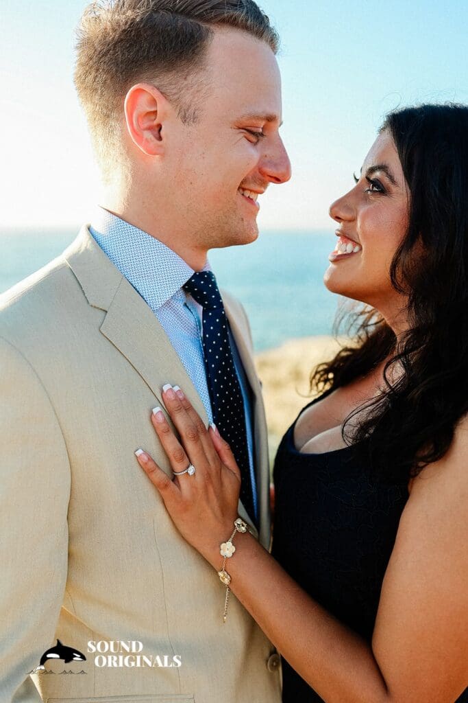 Linsey + Zachary Sunset Cliffs Engagement // Linsey + Zachary -