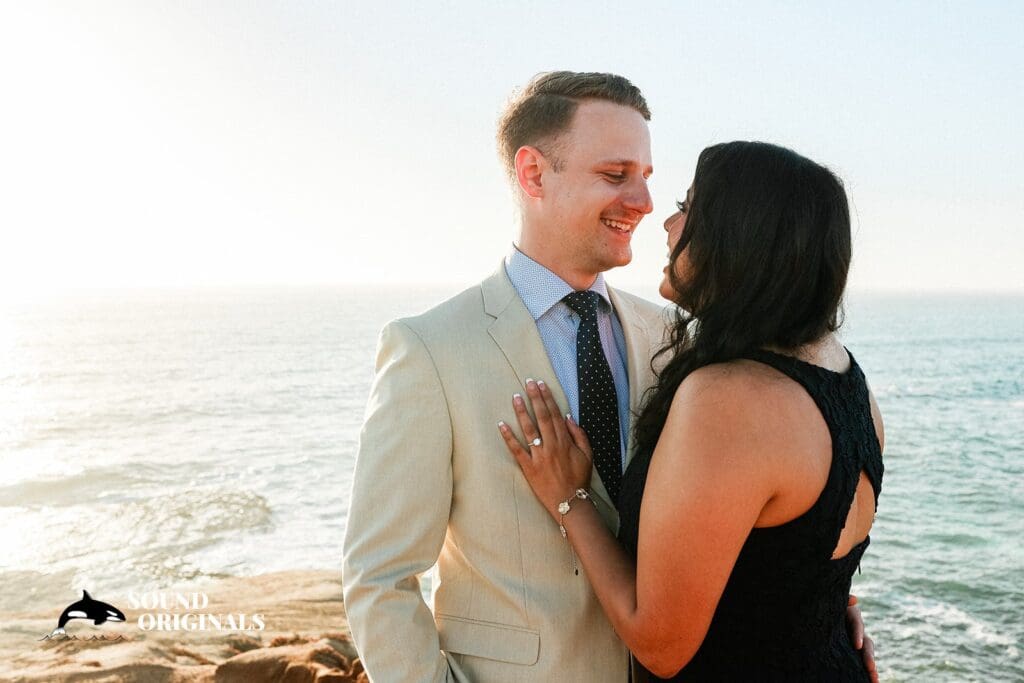Linsey + Zachary Sunset Cliffs Engagement // Linsey + Zachary -