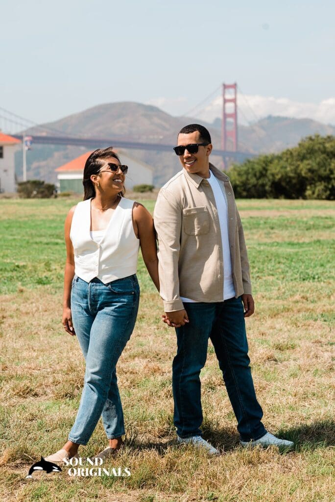 Crissy Field Engagement // Leilani & Evan -