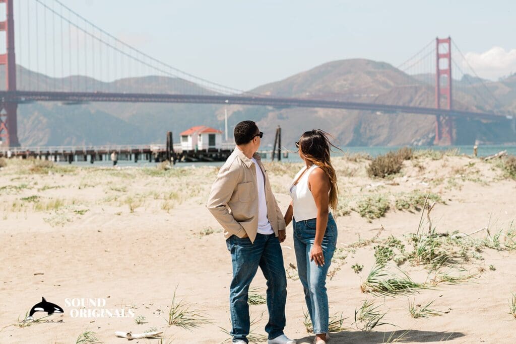 Crissy Field Engagement // Leilani & Evan -