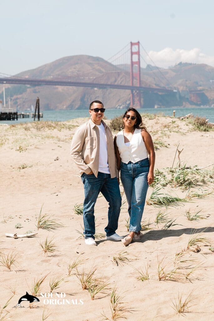 Crissy Field Engagement // Leilani & Evan -