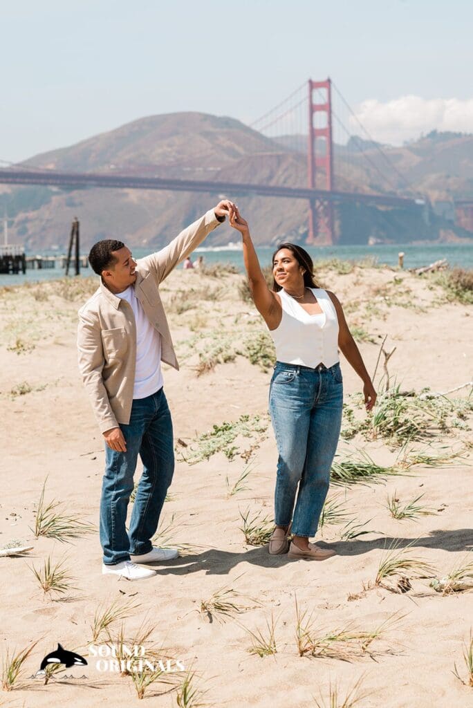 Crissy Field Engagement // Leilani & Evan -