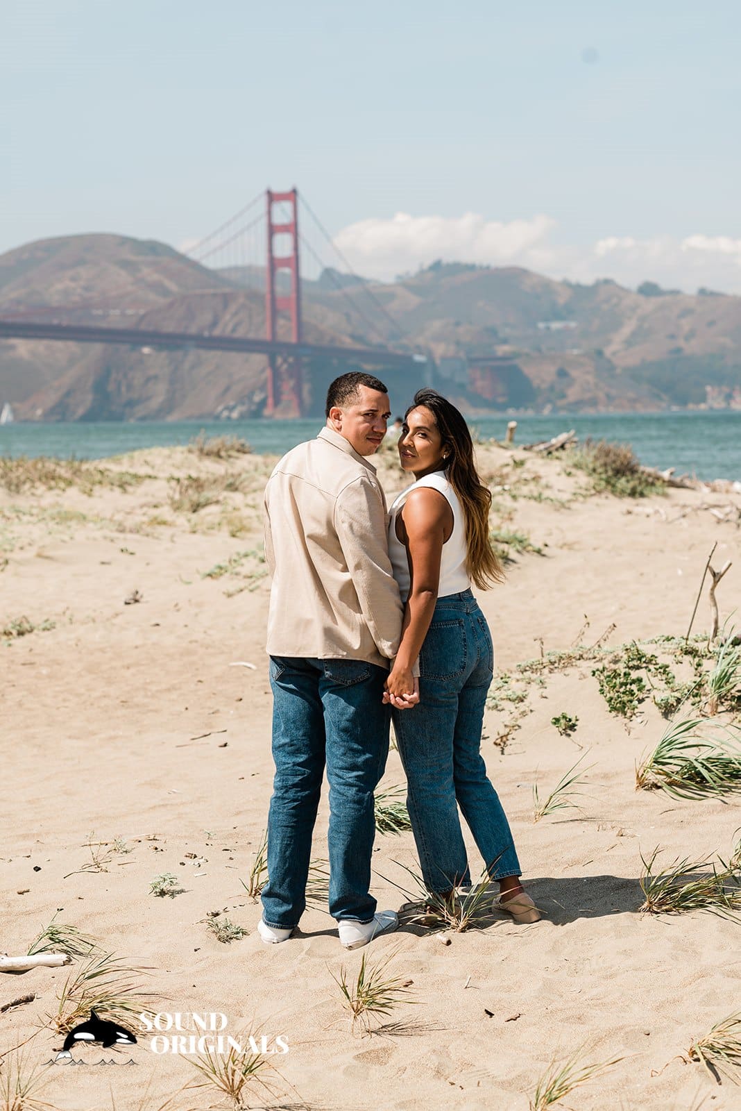 Crissy Field Engagement // Leilani + Evan -