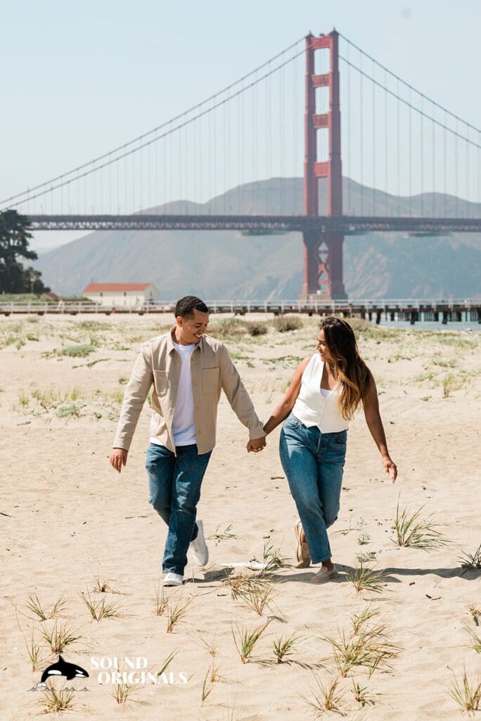 Crissy Field Engagement // Leilani & Evan -