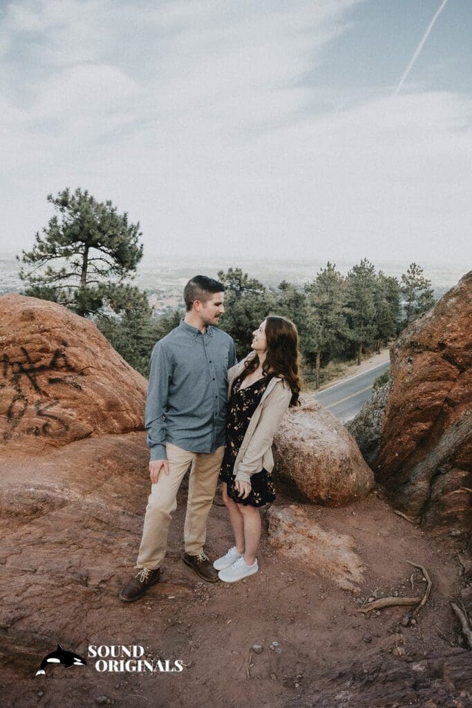 Crown Rock Trail, Boulder, CO Engagement // McKenna + Ian -