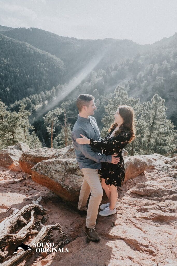 Crown Rock Trail, Boulder, CO Engagement // McKenna + Ian -