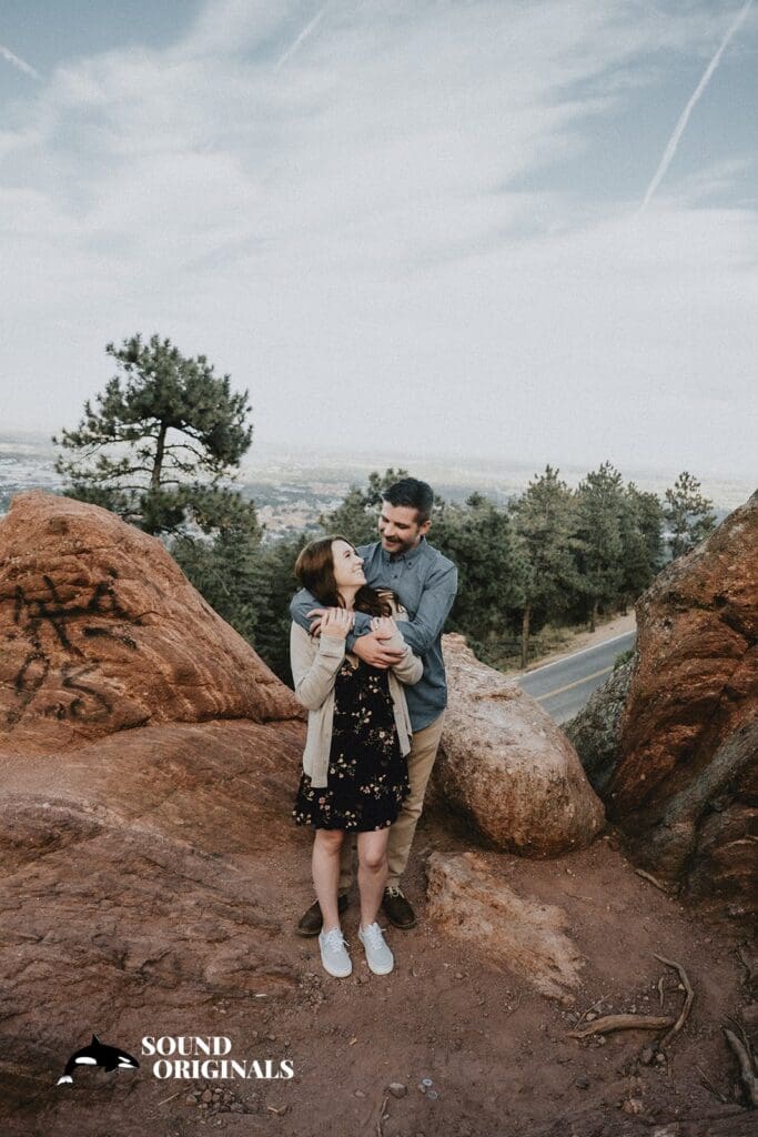 Crown Rock Trail, Boulder, CO Engagement // McKenna + Ian -