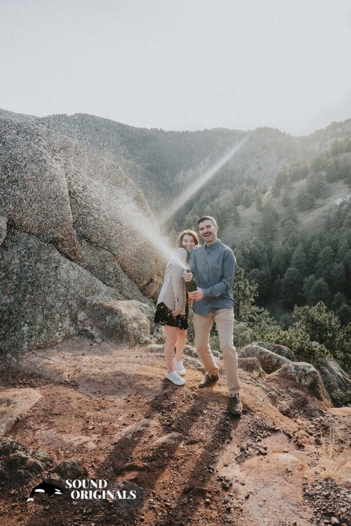 Crown Rock Trail, Boulder, CO Engagement // McKenna + Ian -