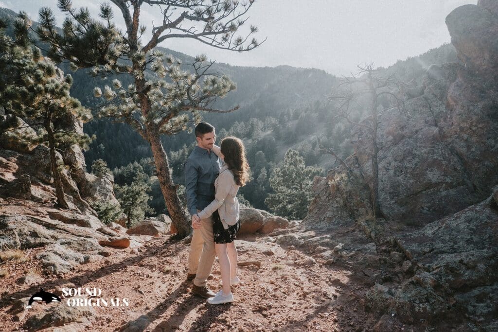 Crown Rock Trail, Boulder, CO Engagement // McKenna + Ian -
