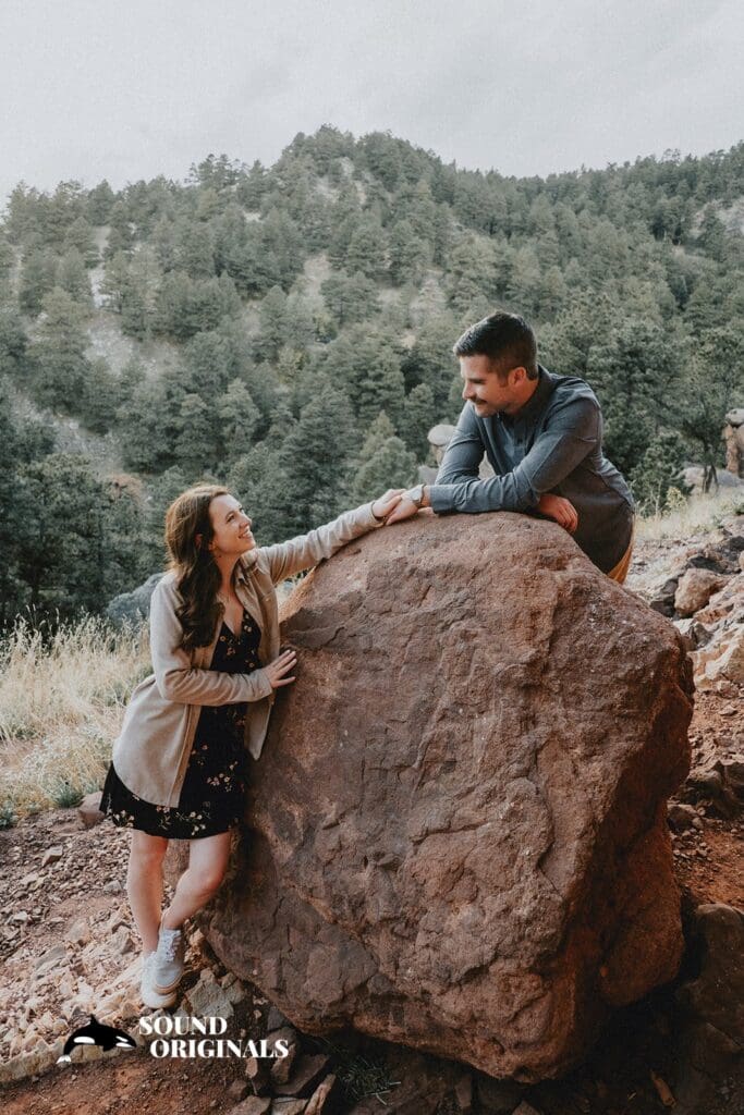 Crown Rock Trail, Boulder, CO Engagement // McKenna + Ian -