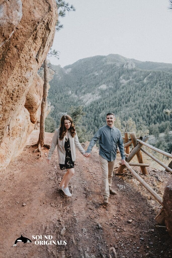 Crown Rock Trail, Boulder, CO Engagement // McKenna + Ian -