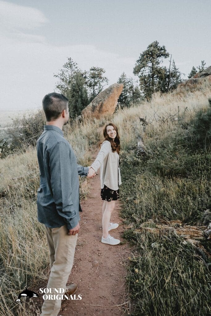 Crown Rock Trail, Boulder, CO Engagement // McKenna + Ian -