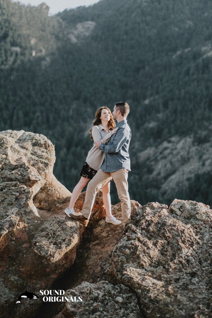 Crown Rock Trail, Boulder, CO Engagement // McKenna + Ian -