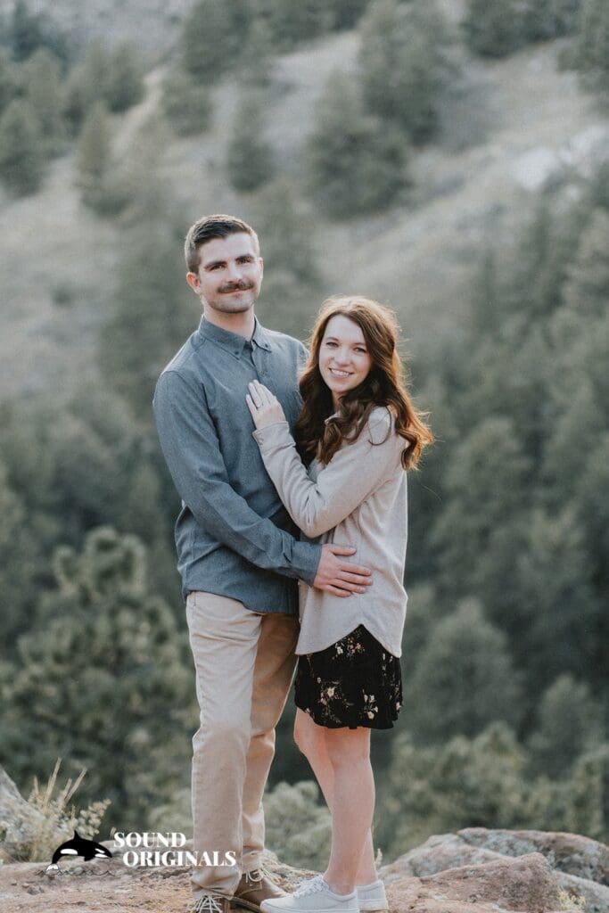 Crown Rock Trail, Boulder, CO Engagement // McKenna + Ian -