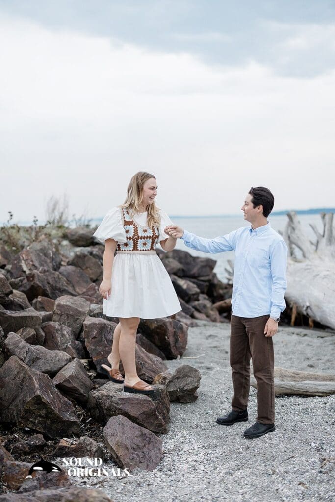 Edmonds Waterfront Engagement // Sarah + Guy -