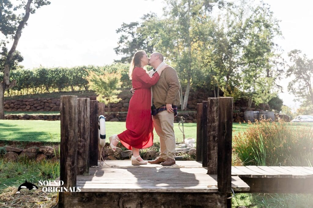 Eola Hills Wine Cellars Engagement // Aaron + Brianna -
