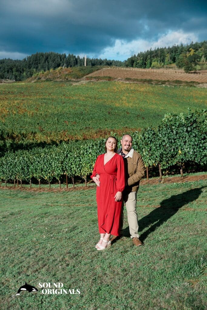 Eola Hills Wine Cellars Engagement // Aaron + Brianna -