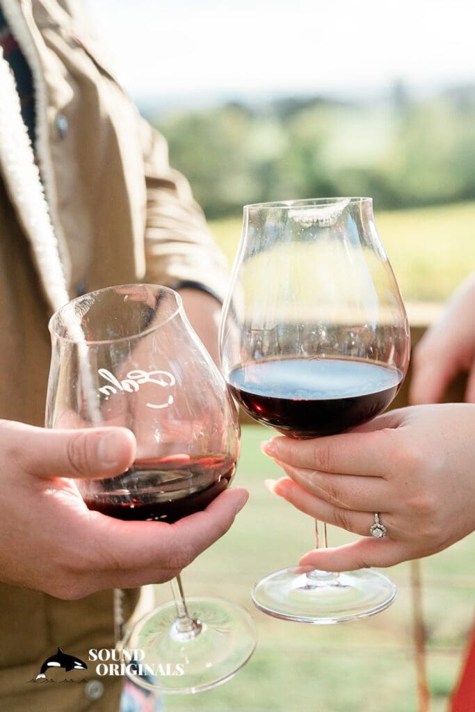 Eola Hills Wine Cellars Engagement // Aaron + Brianna -