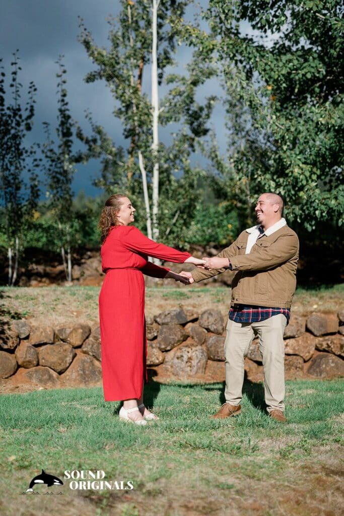 Eola Hills Wine Cellars Engagement // Aaron + Brianna -