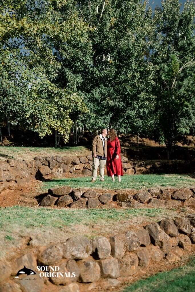 Eola Hills Wine Cellars Engagement // Aaron + Brianna -