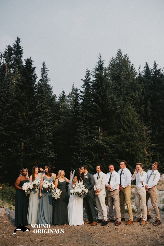 Mt. Hood Skibowl Wedding // Lauren + Kevin -