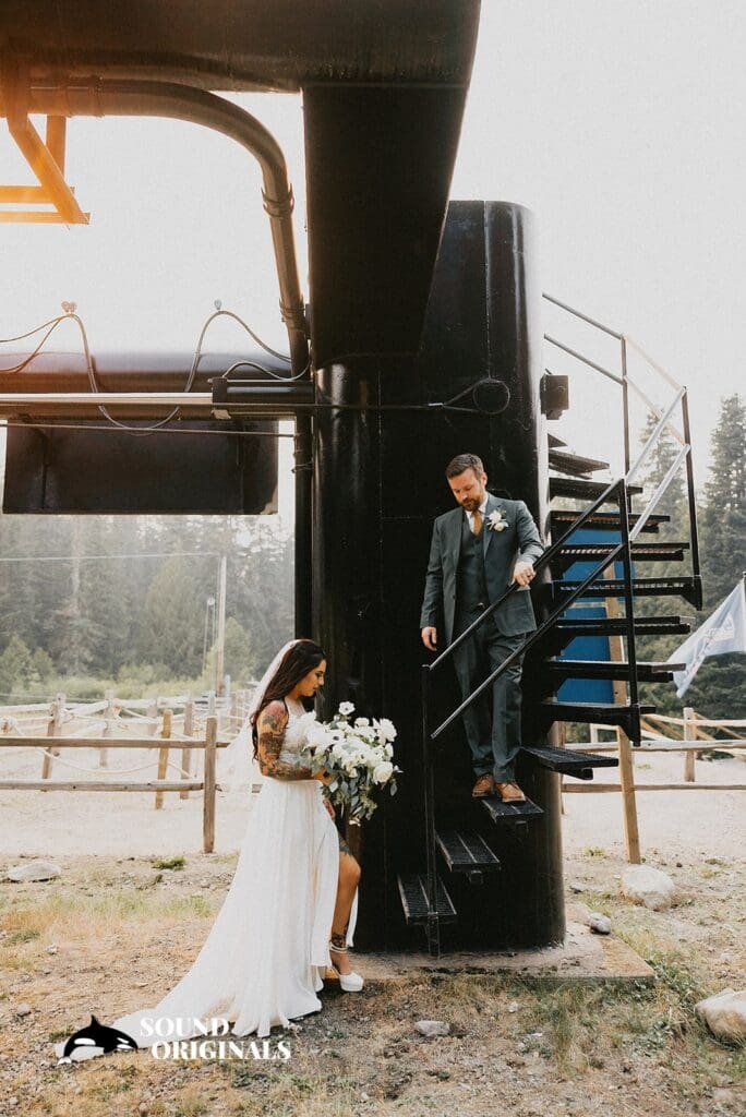 Mt. Hood Skibowl Wedding // Lauren + Kevin -
