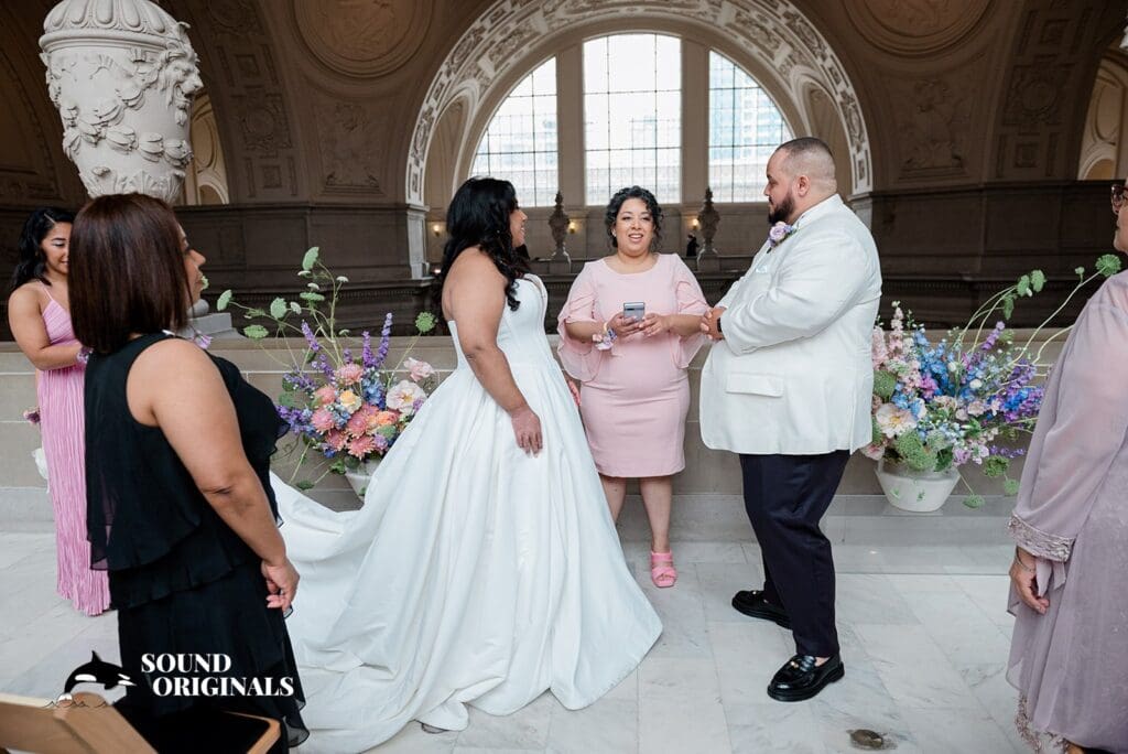 San Francisco City Hall Wedding // Gisselle + Edwin -