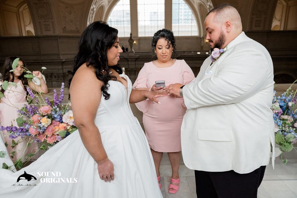 San Francisco City Hall Wedding // Gisselle + Edwin -