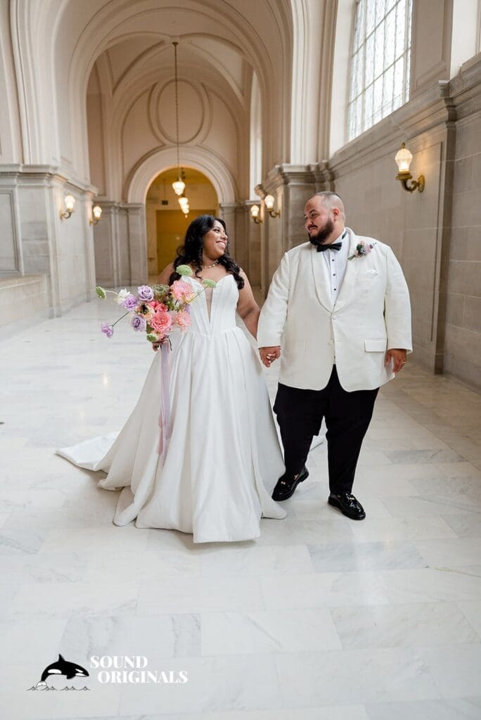 San Francisco City Hall Wedding // Gisselle + Edwin -