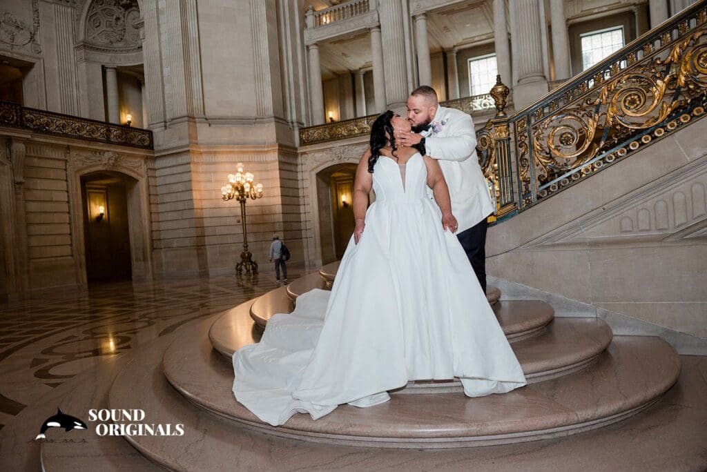 San Francisco City Hall Wedding // Gisselle + Edwin -