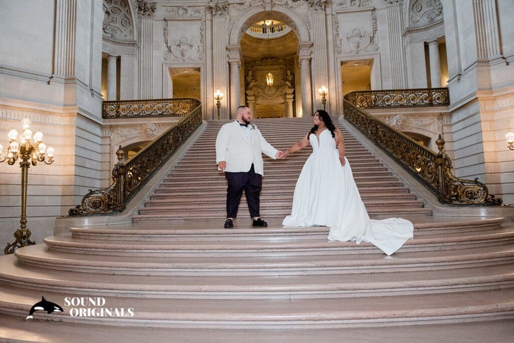 San Francisco City Hall Wedding // Gisselle + Edwin -
