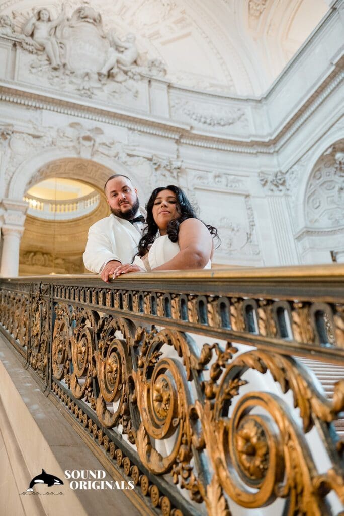 San Francisco City Hall Wedding // Gisselle + Edwin -