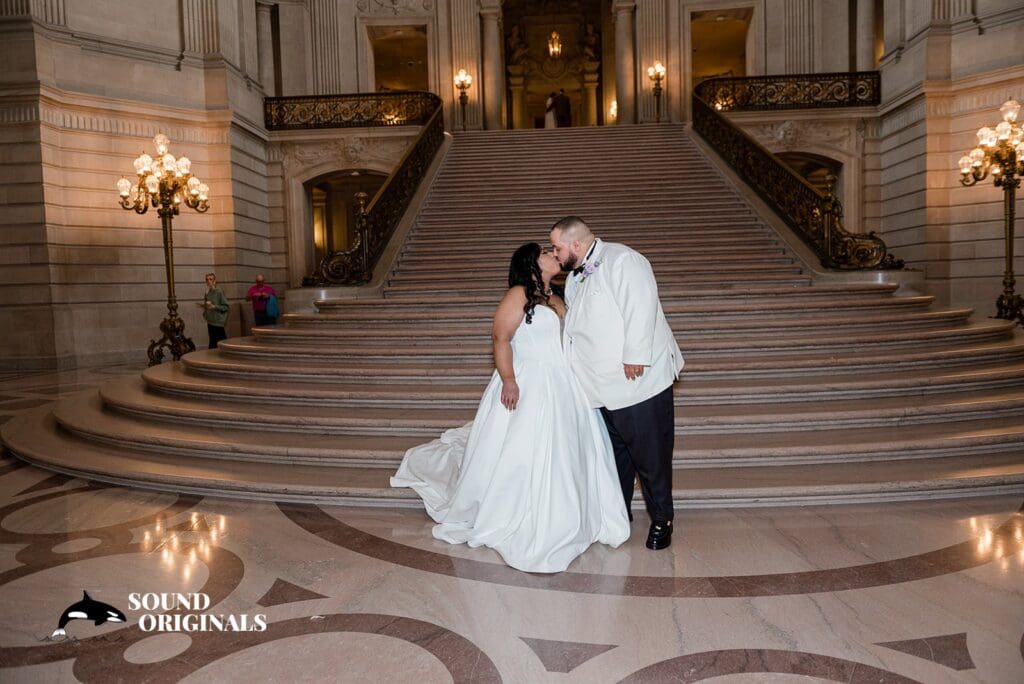 San Francisco City Hall Wedding // Gisselle + Edwin -