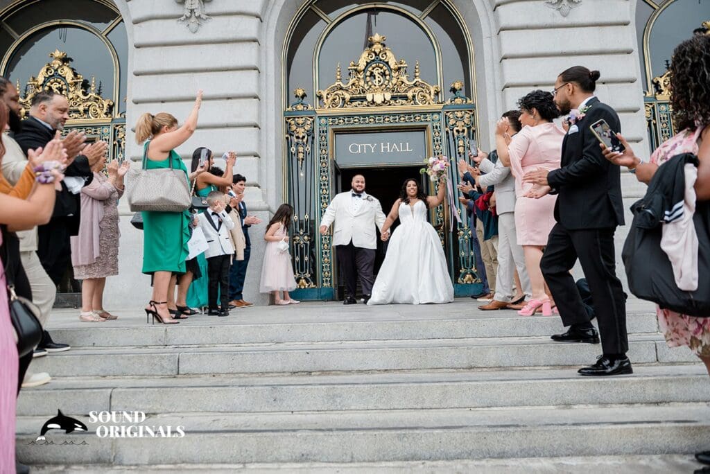 San Francisco City Hall Wedding // Gisselle + Edwin -